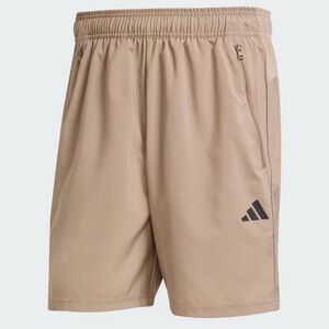 NWT Adidas Men’s Train Essentials Woven Training Shorts - Chalky Brown / Black